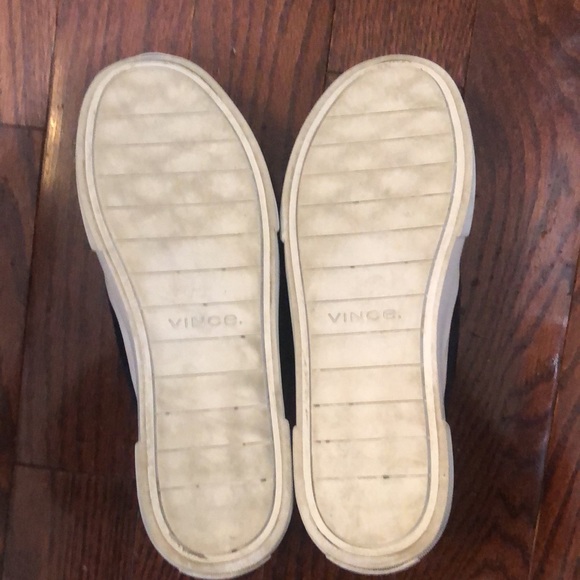 Vince Black Cage Sneakers Size 6 - Picture 7 of 8